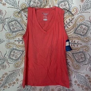 Champion Pink Sleeveless V-Neck Tank Top